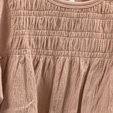 Minymo Blouse - Misty Rose-124040-5240 3-Pumpkin Pie Kids Canada