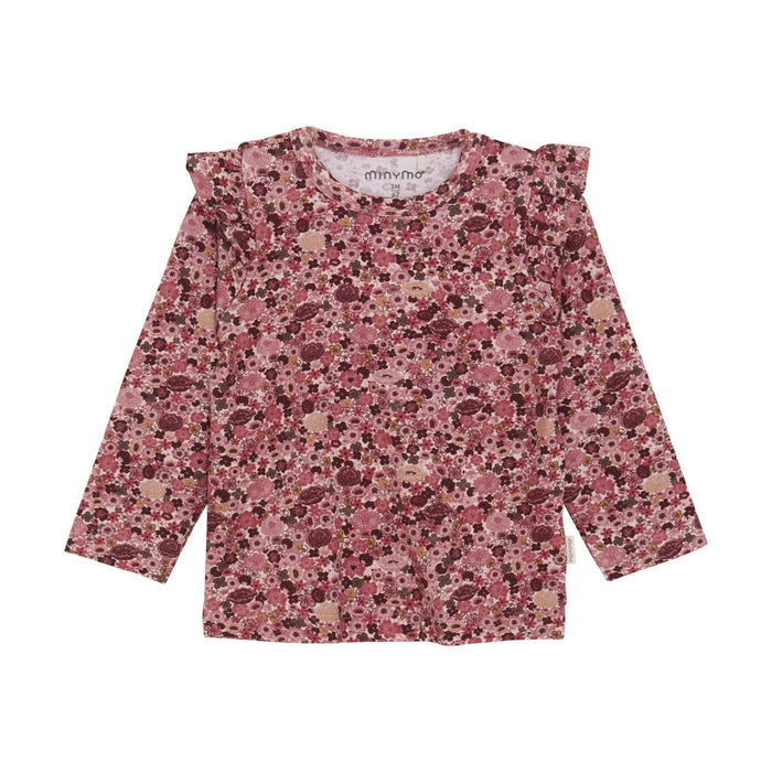 Minymo Top - Dusty Rose-113590-5718 3M-Pumpkin Pie Kids Canada
