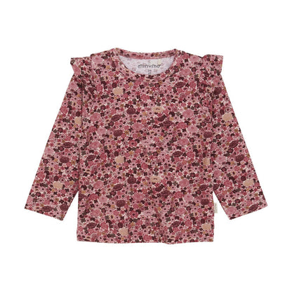 Minymo Top - Dusty Rose-113590-5718 3M-Pumpkin Pie Kids Canada