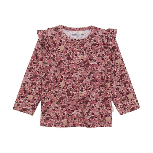 Minymo Top - Dusty Rose-113590-5718 3M-Pumpkin Pie Kids Canada
