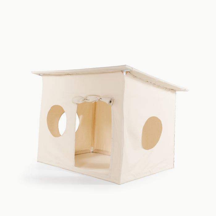 Ivory (on sale)@product shot of the modern play tent