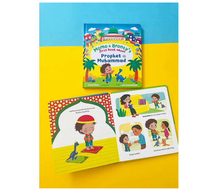 Momo & Bronty's First Book About Prophet Muhammad (saw) MUSLIM CHILDREN'S BOOK