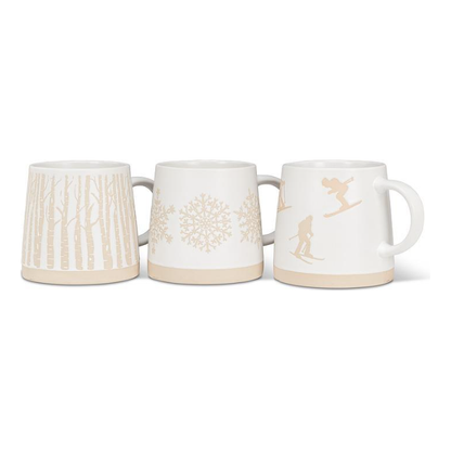 Mug with Skiers