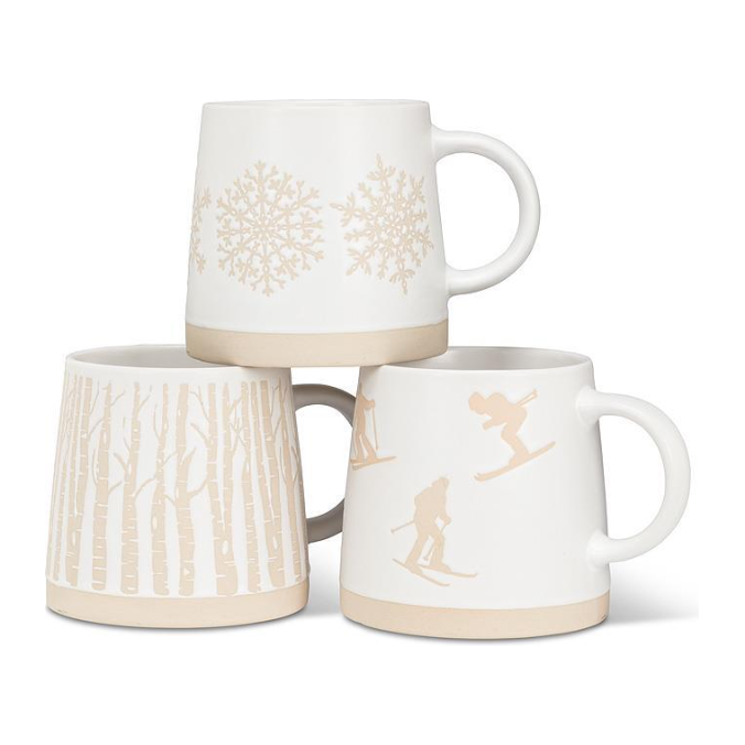 Mug with Skiers