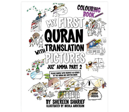 My First Quran with Pictures Part 2 (Colouring Book) Kube publishing