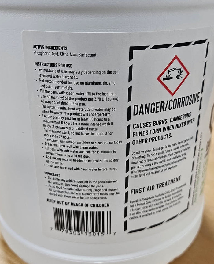 Myster Pan Cleaner Gallon