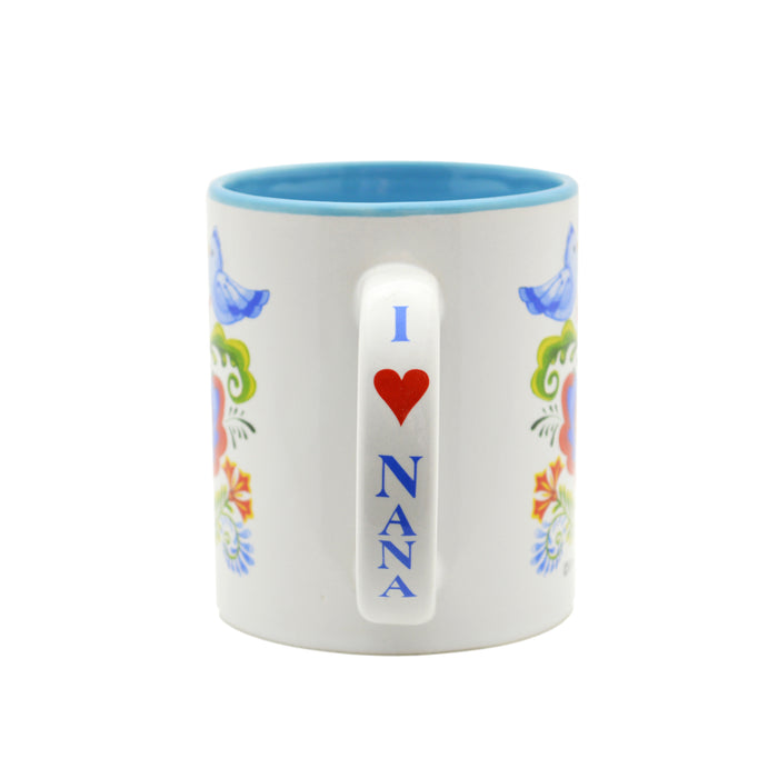 "Nana is the Greatest" / Bird Design Coffee Mug - ScandinavianGiftOutlet