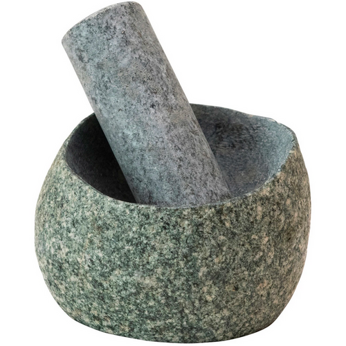 Natural Stone Mortar & Pestle (Each One Will Vary)