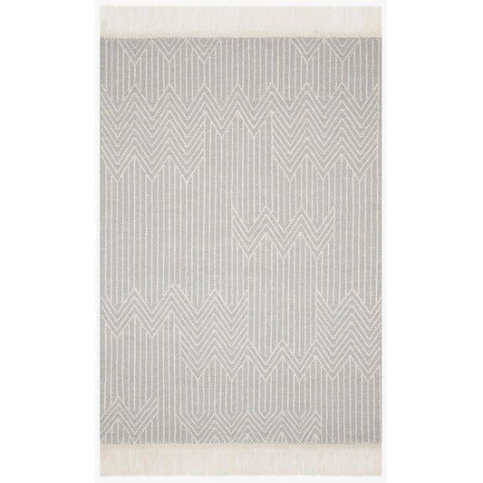 Newton Area Rug - Grey and Ivory