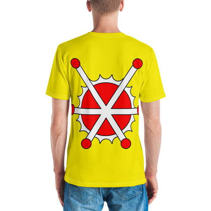 Nuclear Man Men's T-Shirt (Front & Back Print)