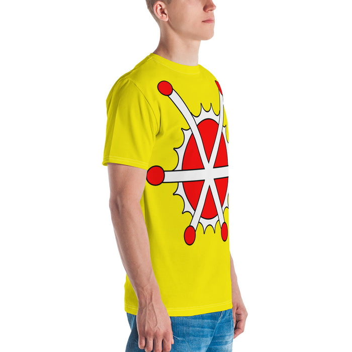 Nuclear Man Men's T-Shirt (Front & Back Print)