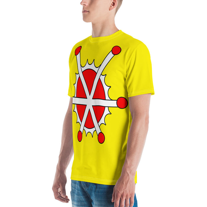 Nuclear Man Men's T-Shirt (Front & Back Print)
