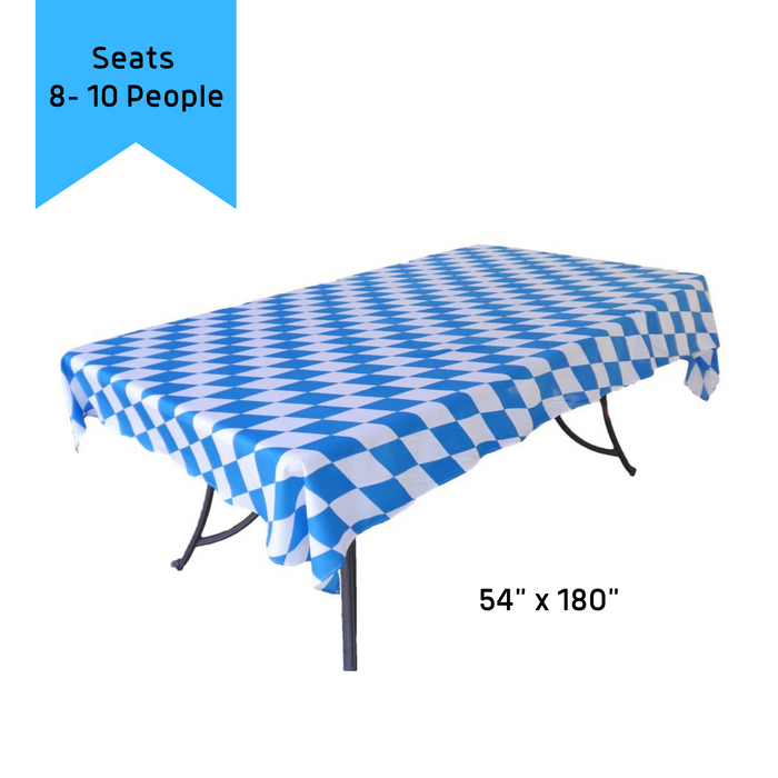 Oktoberfest Table Cover 54in. x 108in. Pkg/1