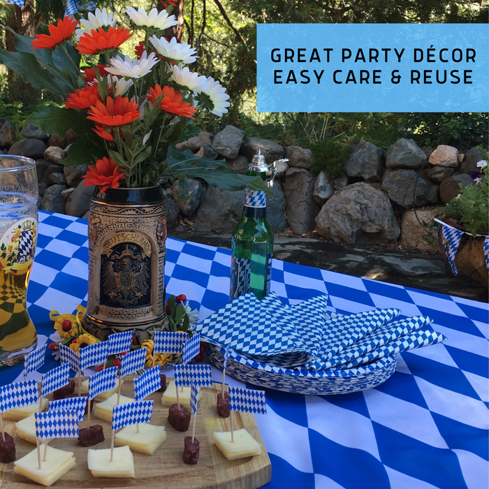 Oktoberfest Table Cover 54in. x 108in. Pkg/1
