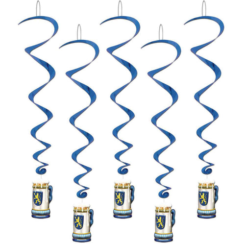 Oktoberfest Themed Party Decoration Whirls - ScandinavianGiftOutlet