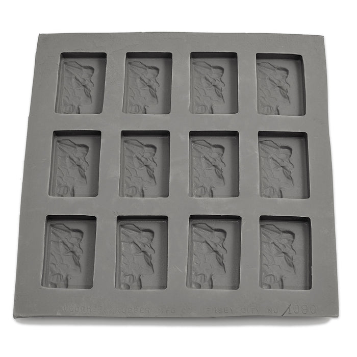 Old Man on the Mountain Rubber Candy Mold
