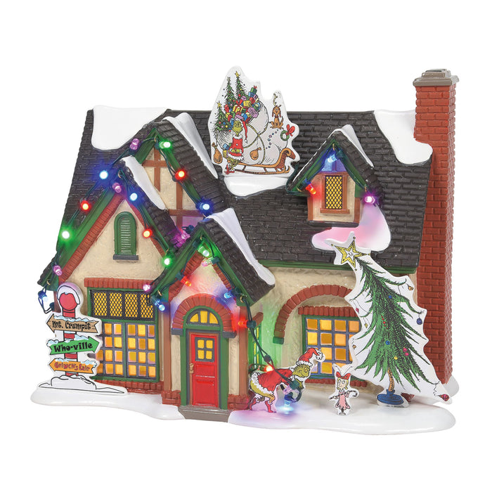 Original Snow Village | The Grinch House | Lighted Buildings
