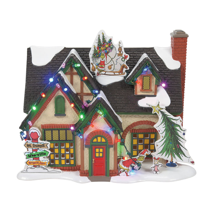 Original Snow Village | The Grinch House | Lighted Buildings