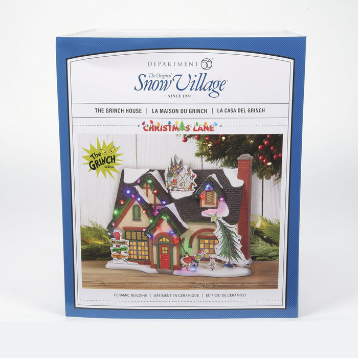 Original Snow Village | The Grinch House | Lighted Buildings
