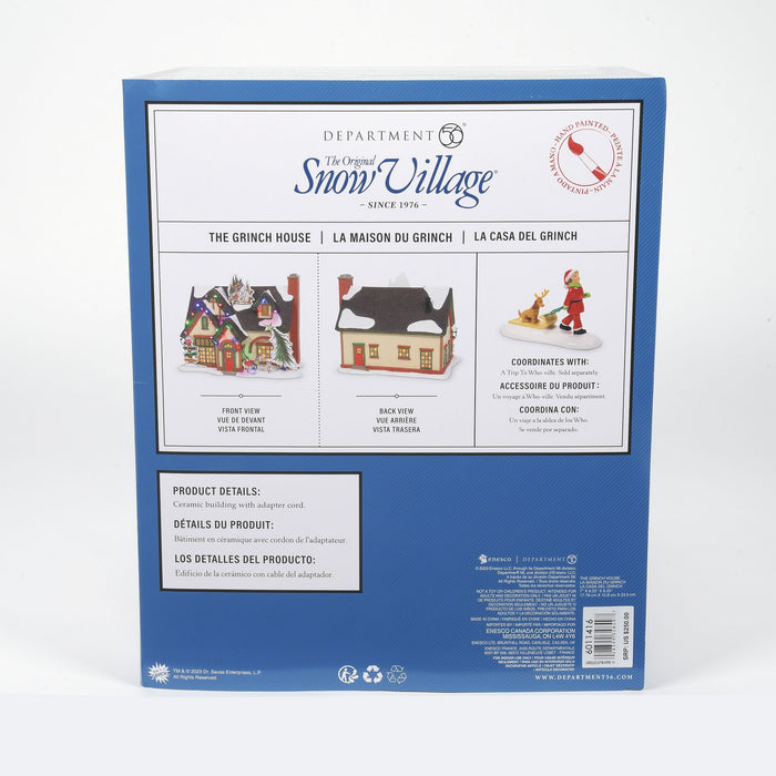 Original Snow Village | The Grinch House | Lighted Buildings