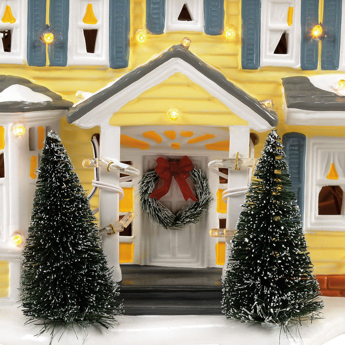 Original Snow Village | The Griswold Holiday House | Lighted Buildings