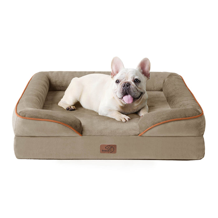 Orthopedic Flannel Dog Sofa
