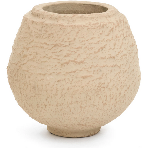 Osnaburg Textured Vase
