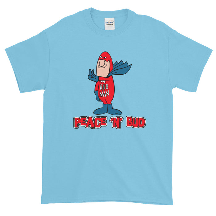 Peace 'N' Bud, Man Short-Sleeve T-Shirt
