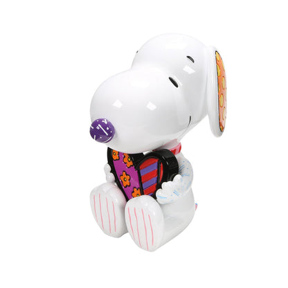 Peanuts Britto | Snoopy Heart Statue | Figurine