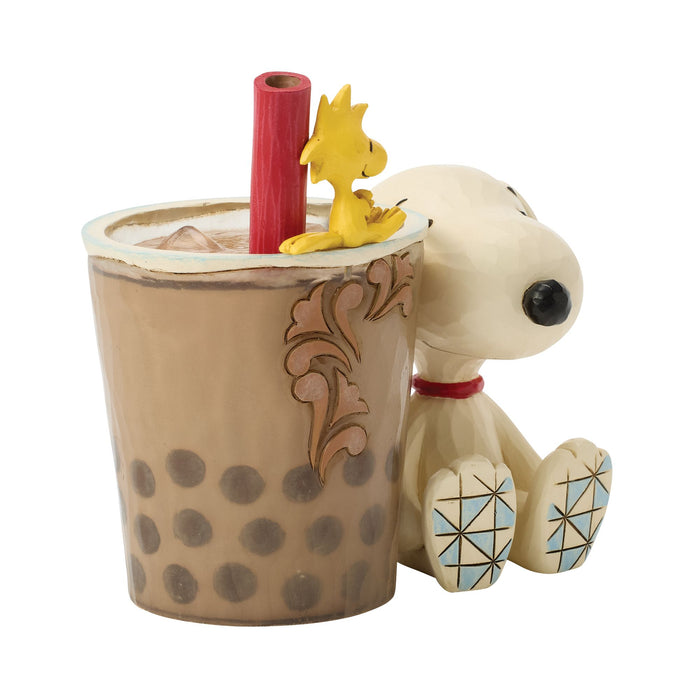 Peanuts by Jim Shore | Snoopy and Woodstock Boba | Figurine