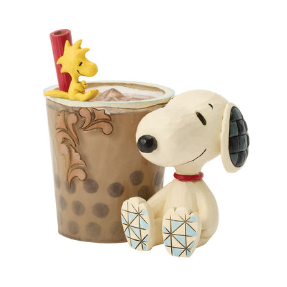 Peanuts by Jim Shore | Snoopy and Woodstock Boba | Figurine