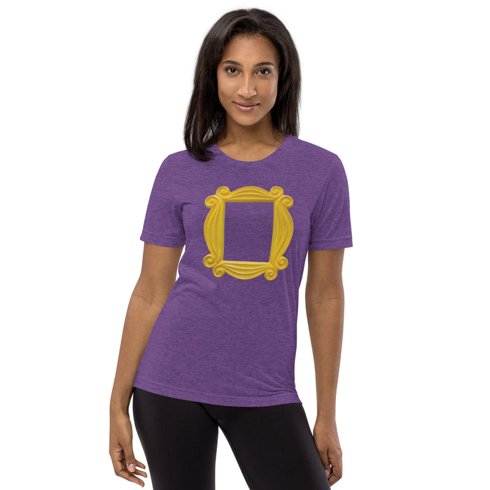 Peephole Frame Women's Short Sleeve T-Shirt