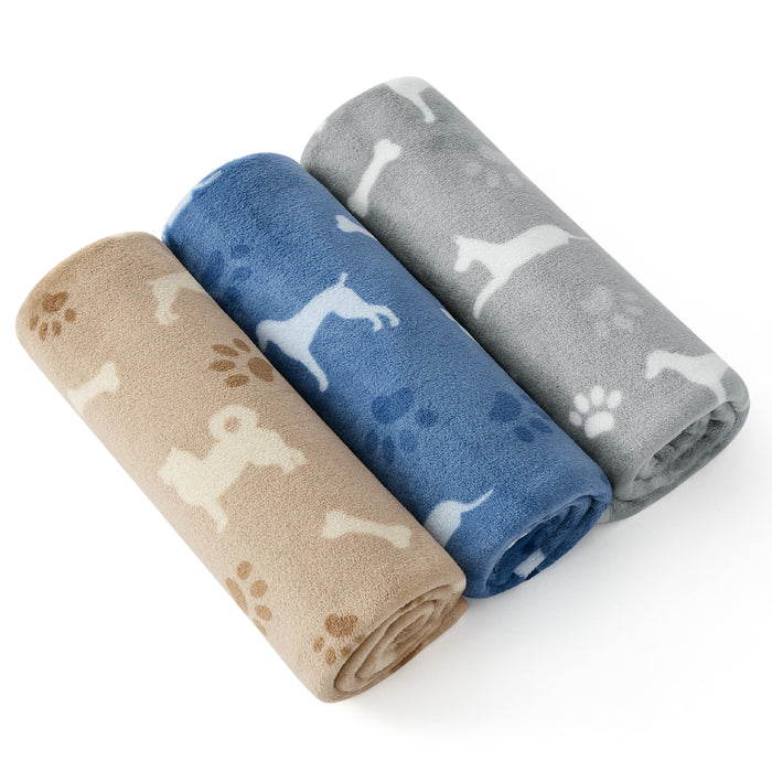 Pet Blankets Three-Pack