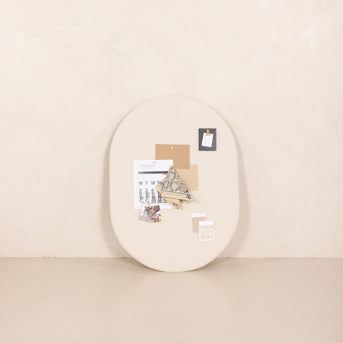 Ivory@Kid-friendly pinboard designed for creativity, organization, and everyday play