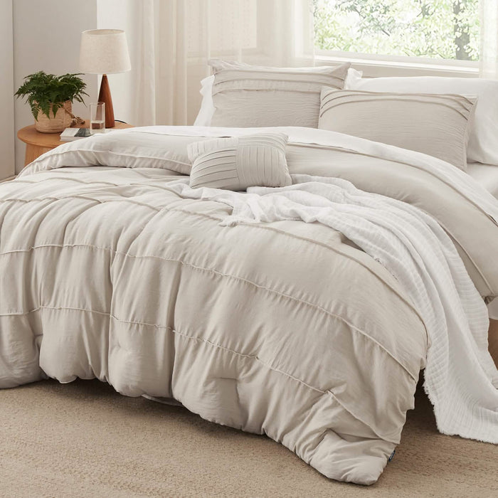 GentleSoft™ Pinch Pleat Comforter Set