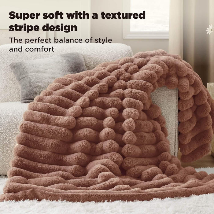 Throw XL / Dark Brown