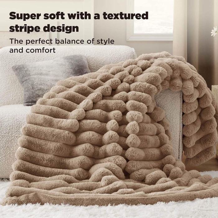Throw XL / Light Brown