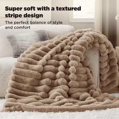 Throw XL / Light Brown