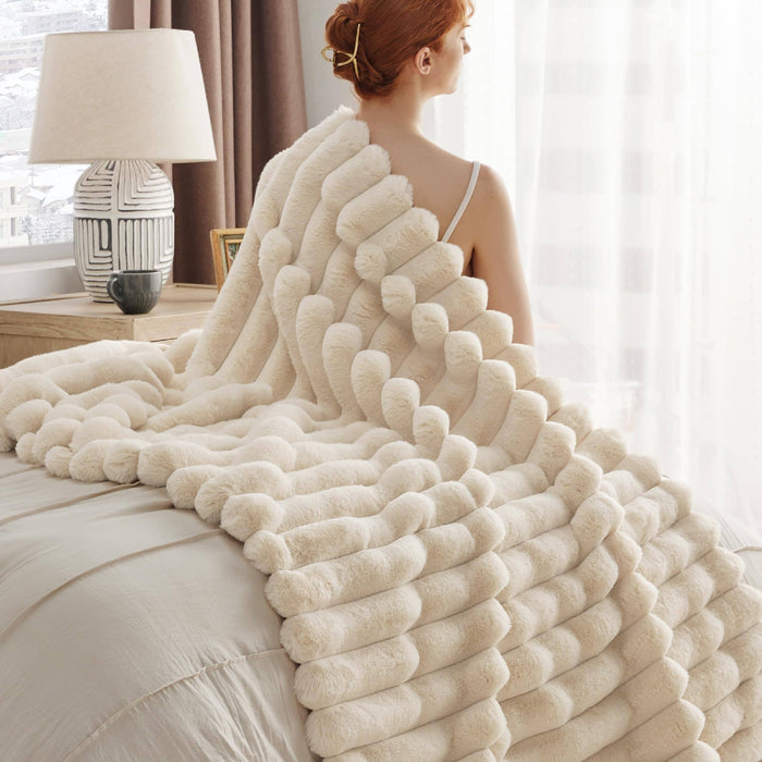 GentleSoft™ Plush Stripe Blanket