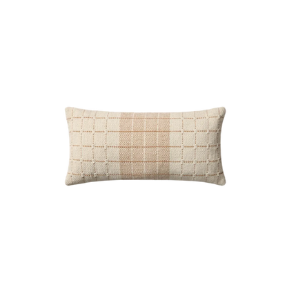 Posy Lumbar Cushion Rust