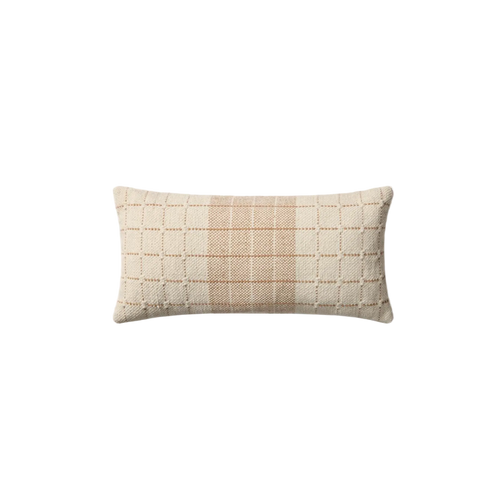 Posy Lumbar Cushion Rust