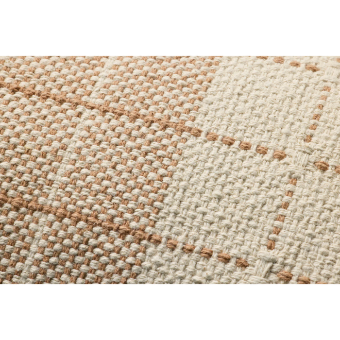 Posy Lumbar Cushion Rust