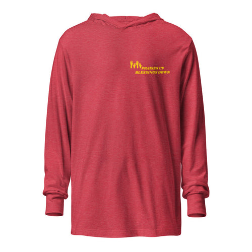 Praises Up Hooded long-sleeve tee