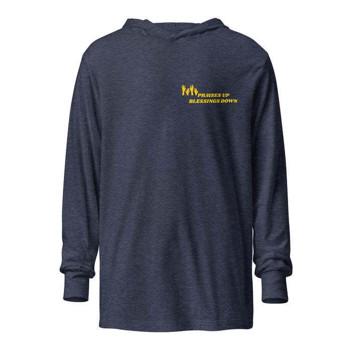 Praises Up Hooded long-sleeve tee