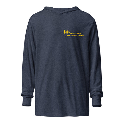 Praises Up Hooded long-sleeve tee