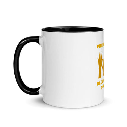 Praises Up Mug with Color Inside