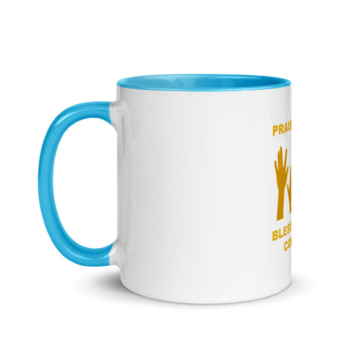 Praises Up Mug with Color Inside
