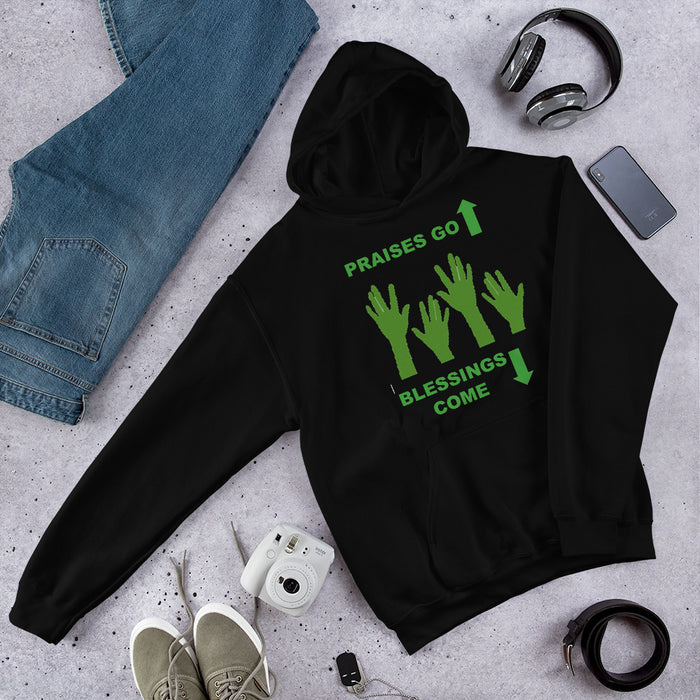 Praises Up Unisex Hoodie