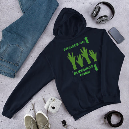 Praises Up Unisex Hoodie