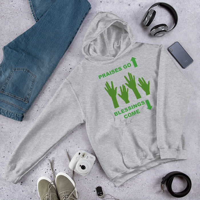 Praises Up Unisex Hoodie